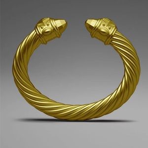 David Yurman Bracelet - 10mm - Gold - Aluminum